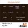 AK Interactive AK11418 Brown Black 17ml